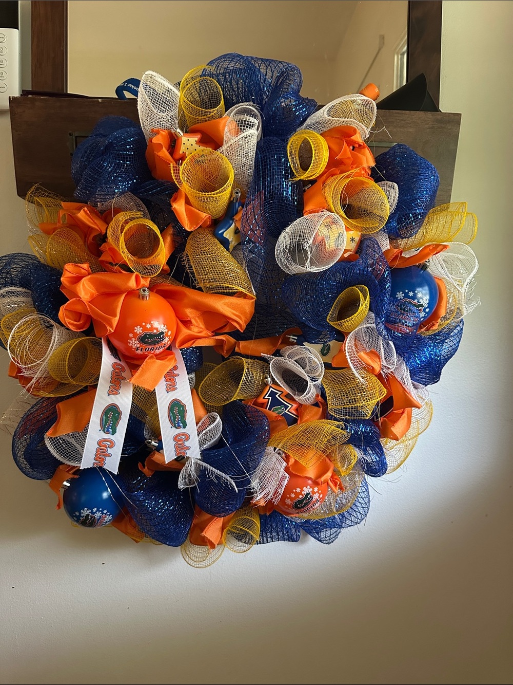Florida Gators Decorative Party Wreath